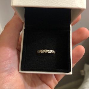 Pandora Forever More Heart Ring